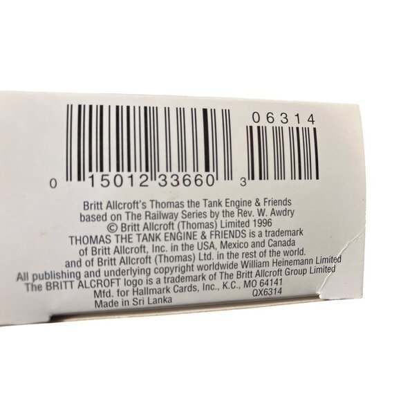 Hallmark Keepsake Ornament Percy #6 from Thomas The Tank Engine 1996 - Picture 5 of 11